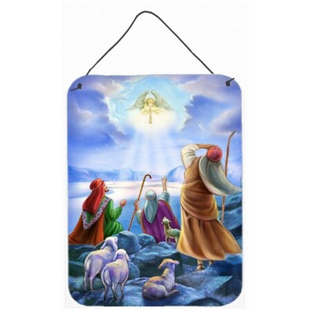 Carolines Treasures The Shepherds and Angels Appeared Wall or Door Hanging Prints APH5468DS1216